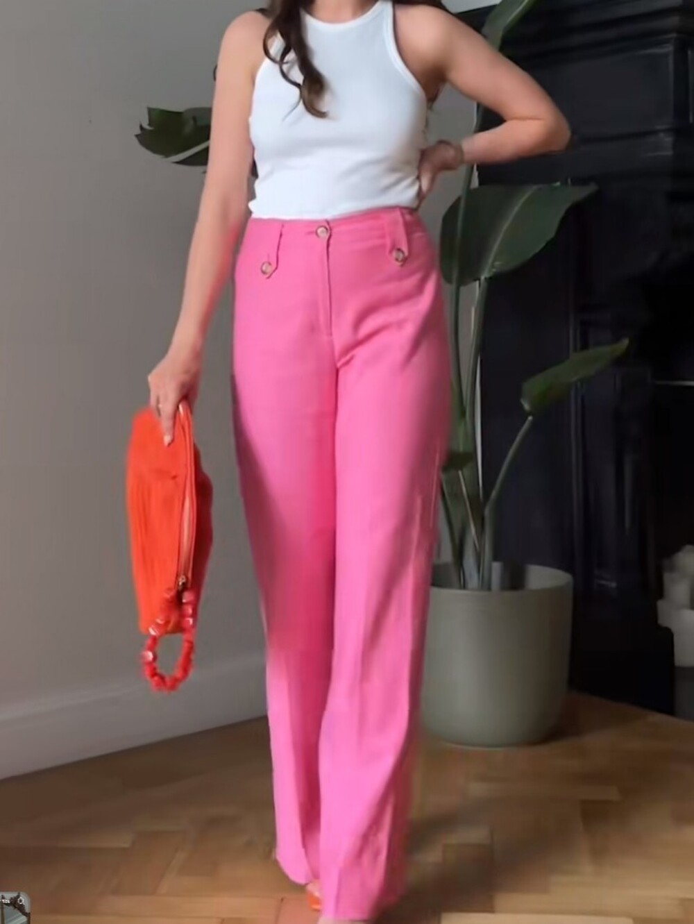 Sezane Nwt Yves Pants Size 8